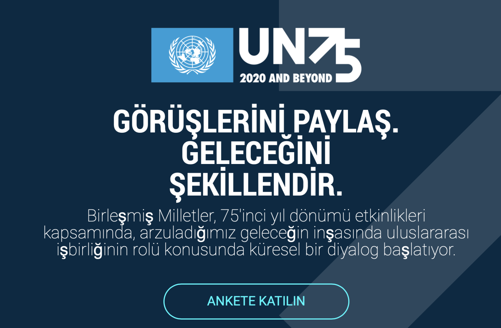UN75 Turkish have your say