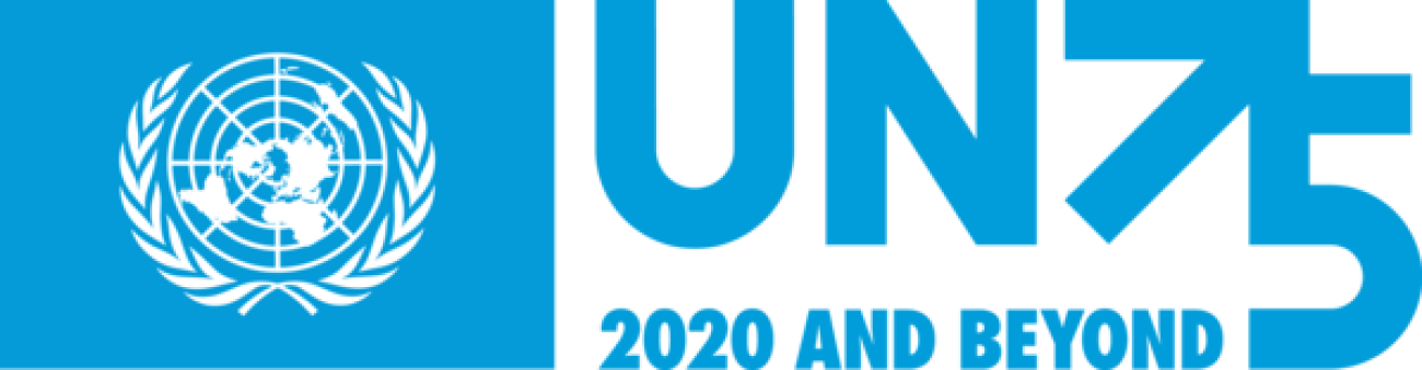 UN75 logo