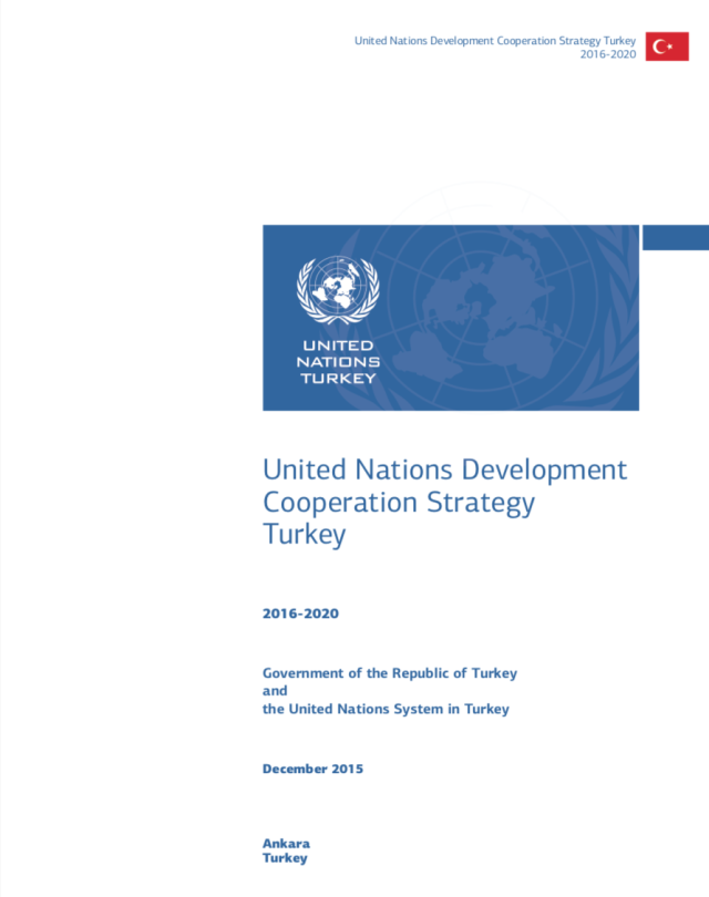 United Nations Development Cooperation Strategy Turkey